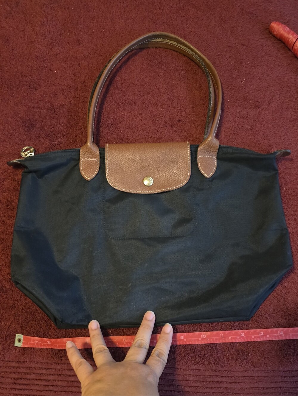Small Longchamp Le Pliage Black